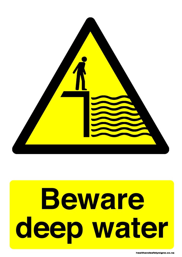 Beware Windsurfing Area Warning Sign - Health And Safety Signs